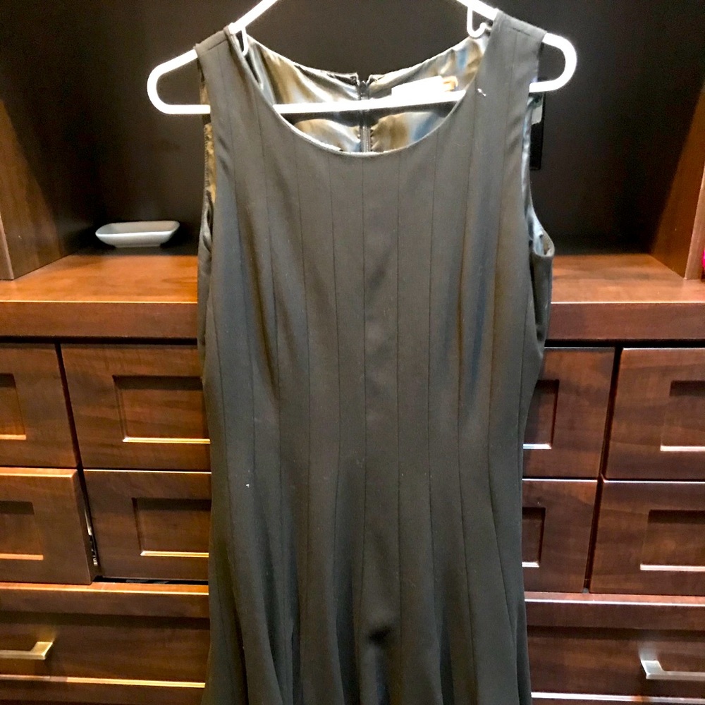 Calvin Klein black sheath dress